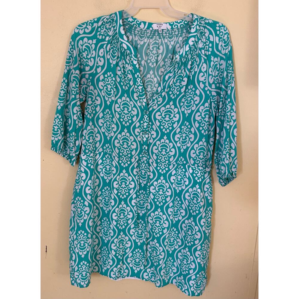 Women’s crown & ivy knee length dress size 12 petite